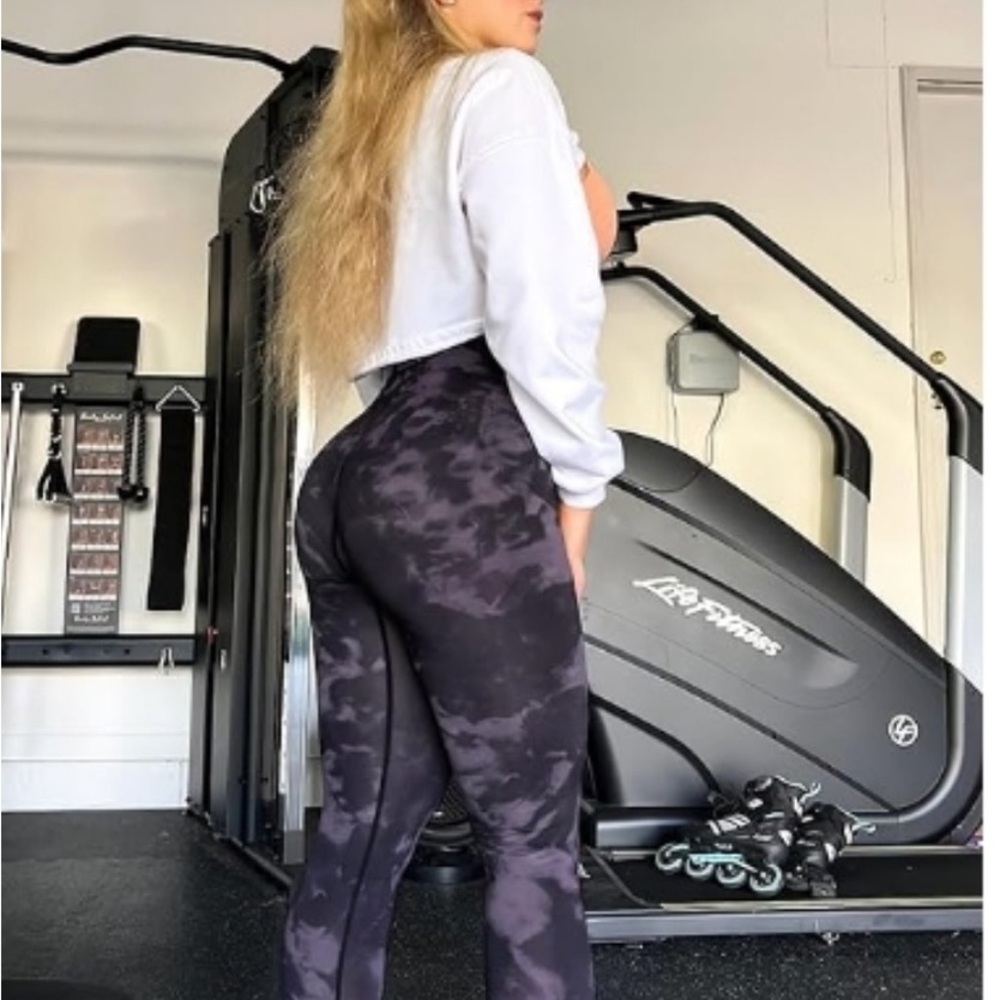 Stylish Black Camouflage Women's Pants